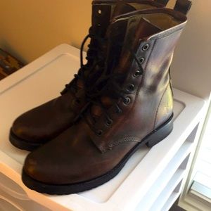 Frye Veronica combat boot